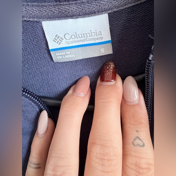 Columbia‎ Men's Dark Gray Zip-Up Sweater - Picture 3 of 4